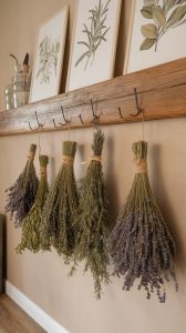 34 Cozy Mantel Ideas: From Herb Bundles to Displayed Treasures