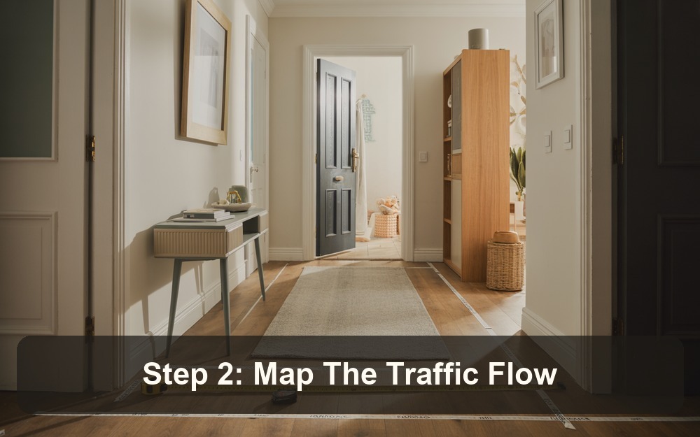 Step 2: Map The Traffic Flow entryway refresh tutorial image
