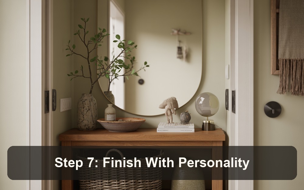 Step 7: Finish With Personality entryway refresh tutorial image